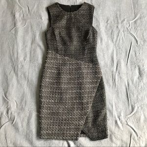 Banana Republic 0P black sheath dress